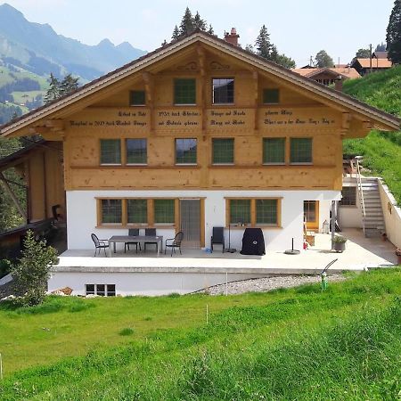 Ferien In Der Bergwelt Von Adelboden Bed & Breakfast Ngoại thất bức ảnh